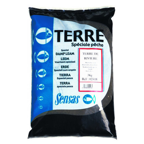 Amorce Rivier (Zware Leem) 3Kg - Sensas