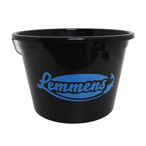 Lemmens - Seau Noir avec logo -  Lemmens