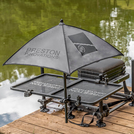 Accessoire stations Offbox Grey Bait Brolly - Preston