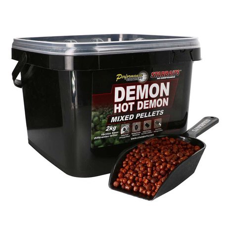 Starbaits - Pellets Mixed Demon Hot Demon 2kg - Starbaits