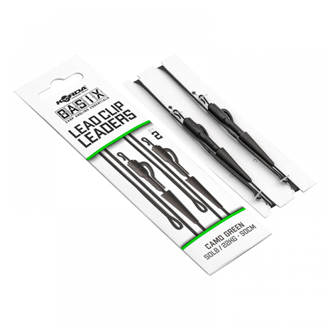 Korda - End Tackle Basix Lead Clip Leaders - Korda