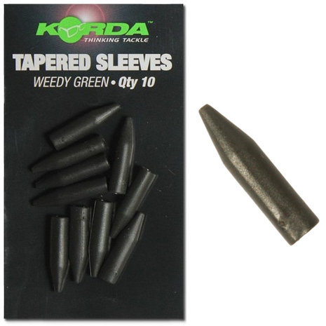 Korda - End Tackle Tapered Sleeves Weedy Green - Korda