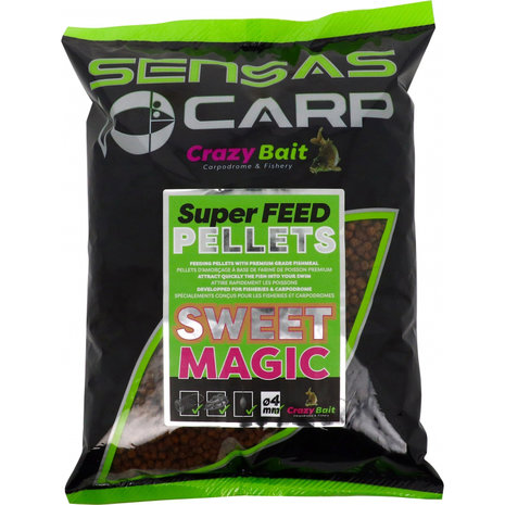 Sensas - Pellets Carp Magic Super Feed Pellets Sweet - Sensas