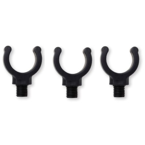 Prologic - Hengelsteun Clinch Rubber Butt Grip Large Black - 3 stuks - Prologic