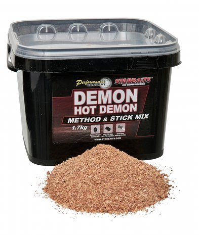 Starbaits - Method &amp; Stick PC Demon Hot Demon Mix - 1,7kg - Starbaits