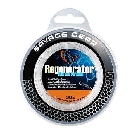 Savage Gear - Lijn Nylon Regenerator Mono Clear - 30m - Savage Gear