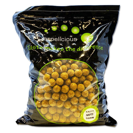 Carpelicious - Boilies Tasty Nuts 2,5 kg - Carpelicious