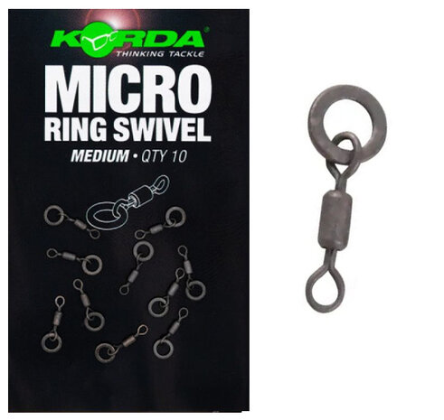 Korda - End Tackle Micro Ring Swivel - Korda