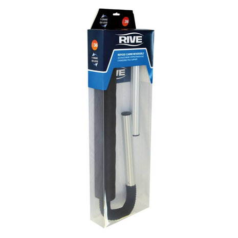 Rive - Frontbar Reversible Pole Support D36 - 7 Notches / Flat - Rive