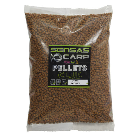 Sensas - Pellets Club Scopex - 1kg - Sensas