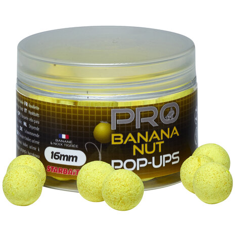 Starbaits - Pop-ups Pro Banana Nut - 16mm - 50gr - Starbaits