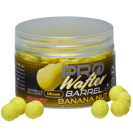 Starbaits - Wafters Pro Banana Nut Barrel  - 14mm - 50gr - Starbaits