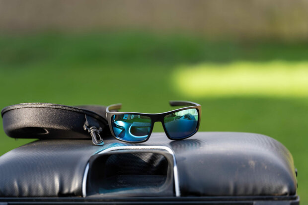 Preston - Lunette de soleil Inception Leisure Sunglasses - Green Lens - PrestonInception Wrap Sunglasses - Ice Blue Lens