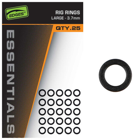 Fox Carp - End Tackle Edges Rig Rings - Fox Carp