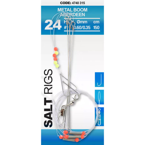 SPRO - Salt Rig 24 Metal Boom Aberdeen 150cm - SPRO