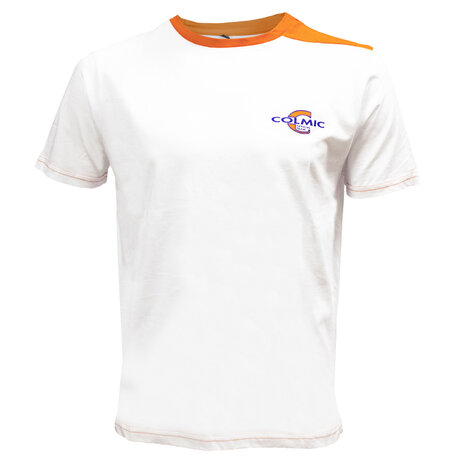 Colmic - T-Shirt White/Orange - Colmic