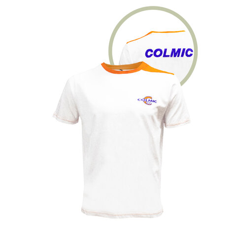 Colmic - T-Shirt White/Orange - Colmic