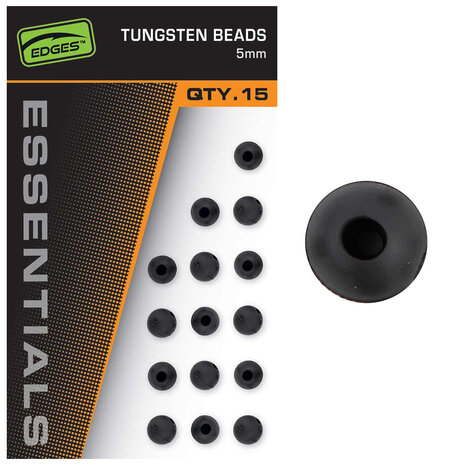 Fox Carp - End Tackle Edges 5mm Tungsten Beads - Fox Carp