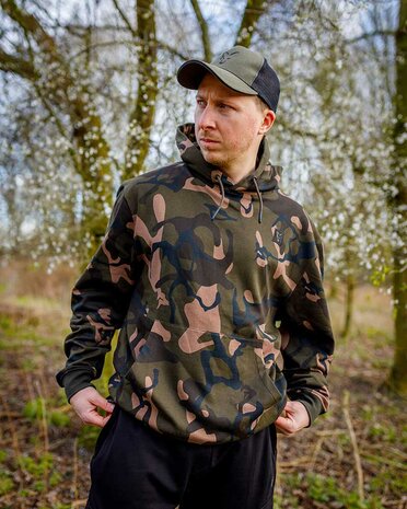 Fox Carp - LW Camo pullover  Hoody - Fox Carp