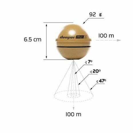 SPRO - Deeper Smart Sonar Chirp+ 2 Fishfinder - SPRO