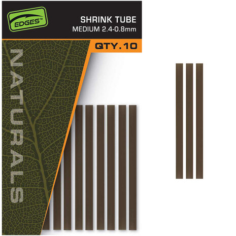 Fox Carp - End Tackle Edges Naturals Shrink Tube - Fox Carp