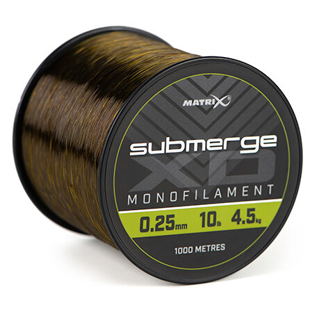 Matrix - Submerge XD Monofilament 0,25mm - 4,5kg / 1000m - Matrix