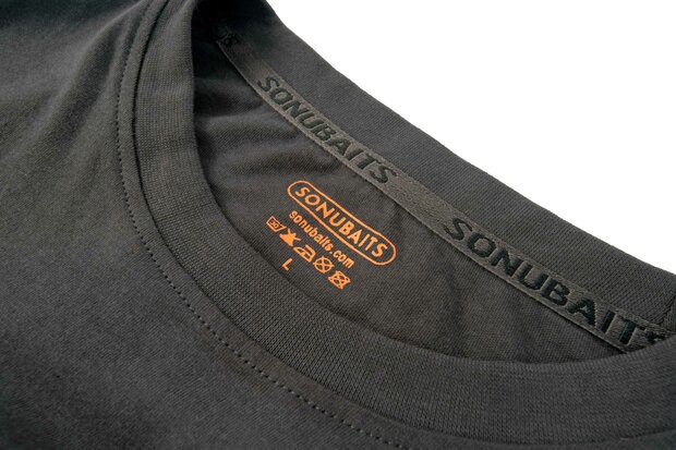 Sonubaits - T-Shirt Grey/Black - Sonubaits