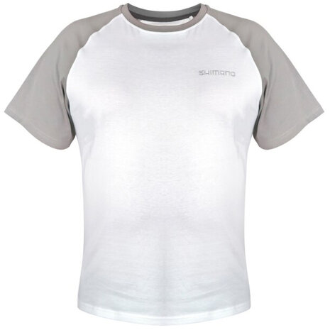 Shimano - Short Sleeve TShirt White- Shimano