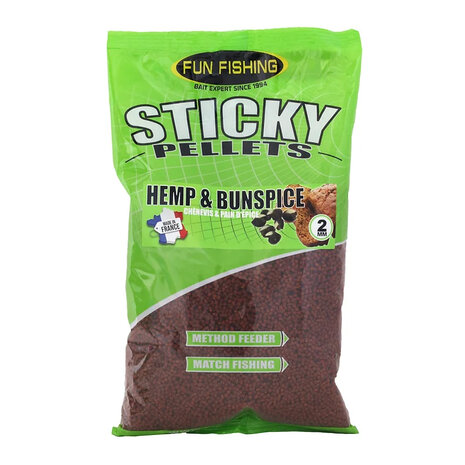 Fun Fishing - Sticky Pellets 2mm - Fun Fishing