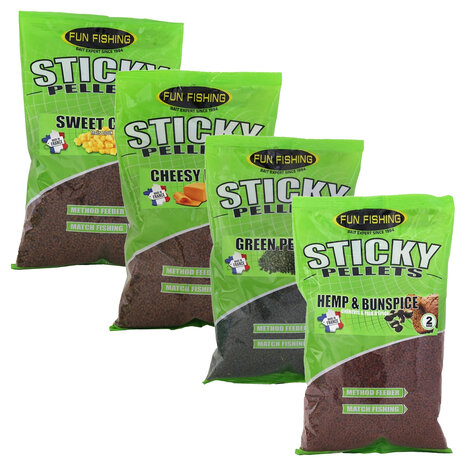 Fun Fishing - Sticky Pellets 2mm - Fun Fishing