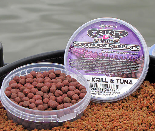 Bait Tech - Pellets Carp &amp; Coarse Softhook Pellets - Bait Tech