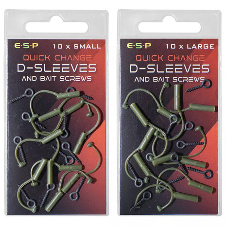 ESP - Quick Change D Sleeves &amp; Bait Screws - ESP