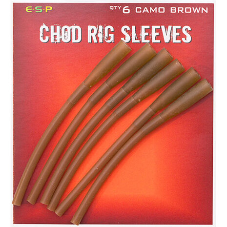 ESP - End Tackle Chod Rig Sleeves Camo Brown - ESP