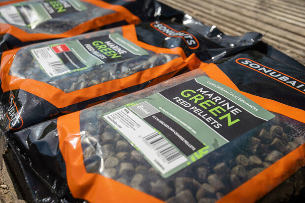 Sonubaits - Marine Green Feed Pellets 900gr - Sonubaits