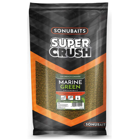 Sonubaits - Super Crush Marine Green Groundbait 2kg - Sonubaits