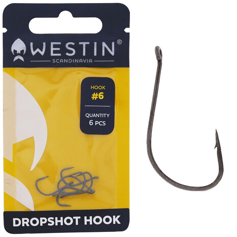 Westin - Dropshot Hook Black Nickel - Westin