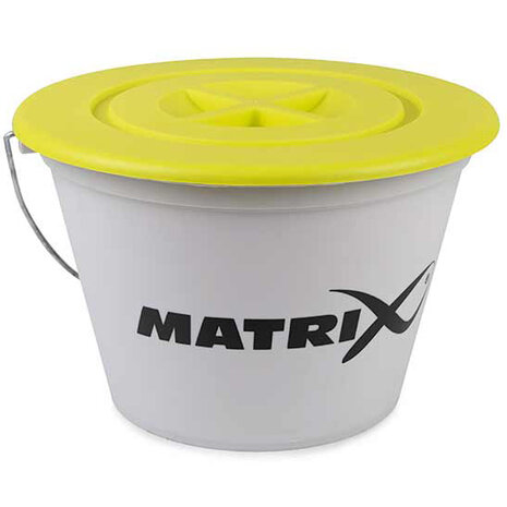  Matrix - 17L Groundbait Bucket &amp; Lid - Matrix