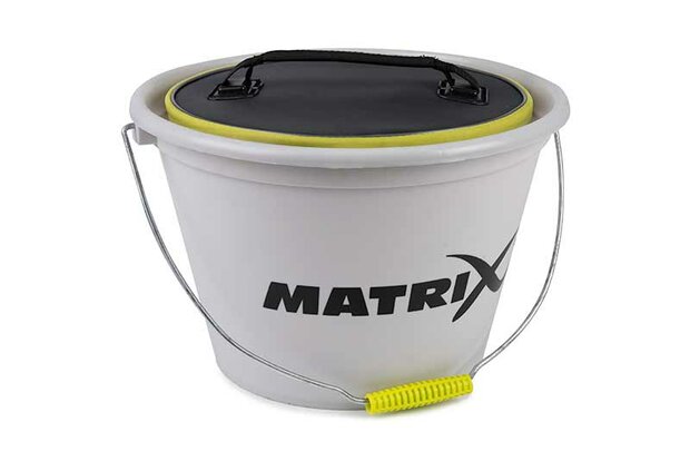  Matrix - 17L Groundbait Bucket &amp; Lid - Matrix