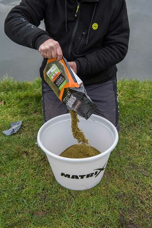  Matrix - 17L Groundbait Bucket &amp; Lid - Matrix