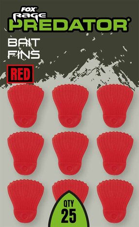 Fox Rage - Predator bait fins red - Fox Rage