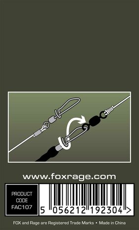 Fox Rage - Predator Quick Change Links size 7 - Fox Rage