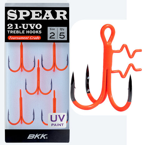 BKK - Haken Predator Assisit Spear-21 UVO Hook - BKK