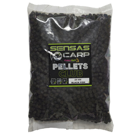 Sensas - Pellets Club Black Fish 14mm - 10kg - Sensas