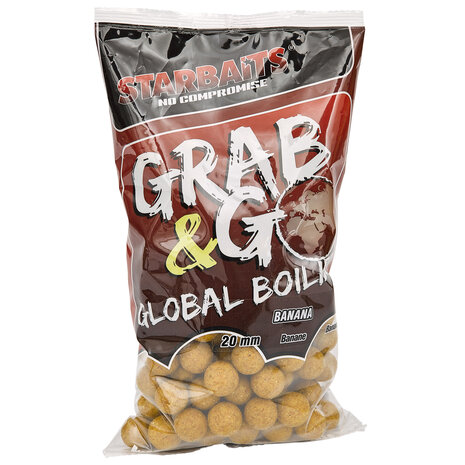 Starbaits - G&amp;G Global Boilies Banana Cream 20mm - 5,0kg - Starbaits