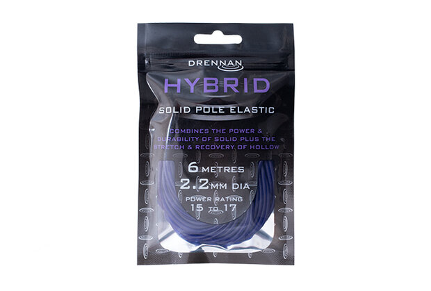 Drennan - Elastique plein Hybrid Solid Pole Elastic 6m - Drennan