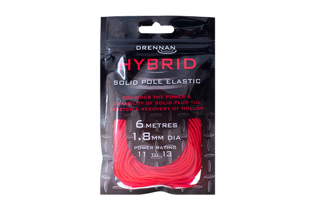 Drennan - Elastique plein Hybrid Solid Pole Elastic 6m - Drennan