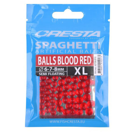 Cresta - Kunstaas Spaghetti Balls XL / 6, 7&nbsp;&amp; 8mm - Cresta