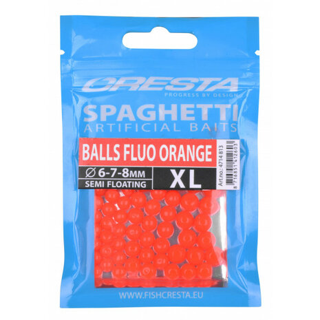 Cresta - Kunstaas Spaghetti Balls XL / 6, 7&nbsp;&amp; 8mm - Cresta