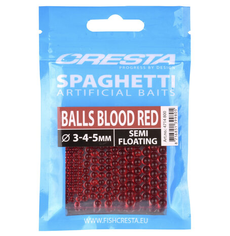 Cresta - Kunstaas Spaghetti Balls / 3, 4&nbsp;&amp; 5mm - Cresta