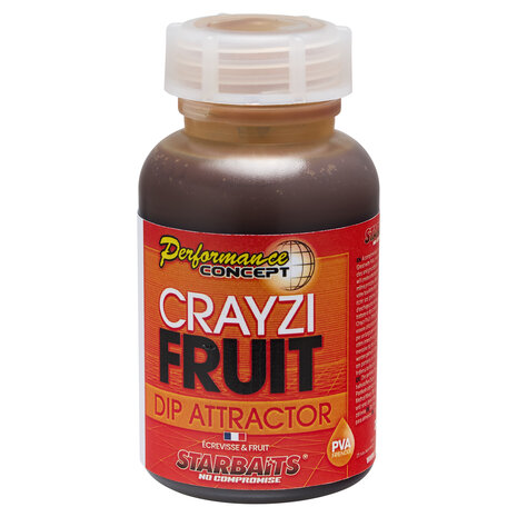 Starbaits - Smaakstof PC Dip Attractor Crayzi Fruit 200ml - Starbaits